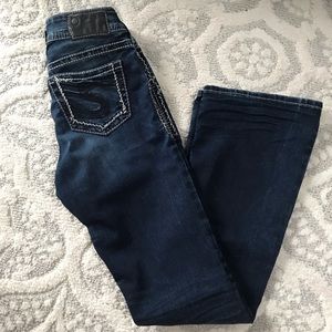 Silver Bootcut Jeans